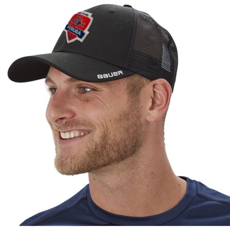 Fan čepice BAUER NE TEAM 9FORTY ADJ CAP Poruba Logo BLK-SR