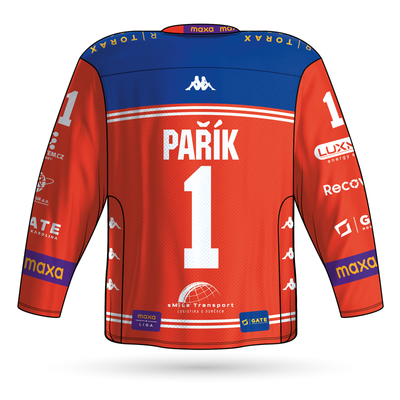Fan dres HC RT Torax Poruba 25-26 Pařík Fan dres HC RT Torax Poruba 25-26 Pařík červená